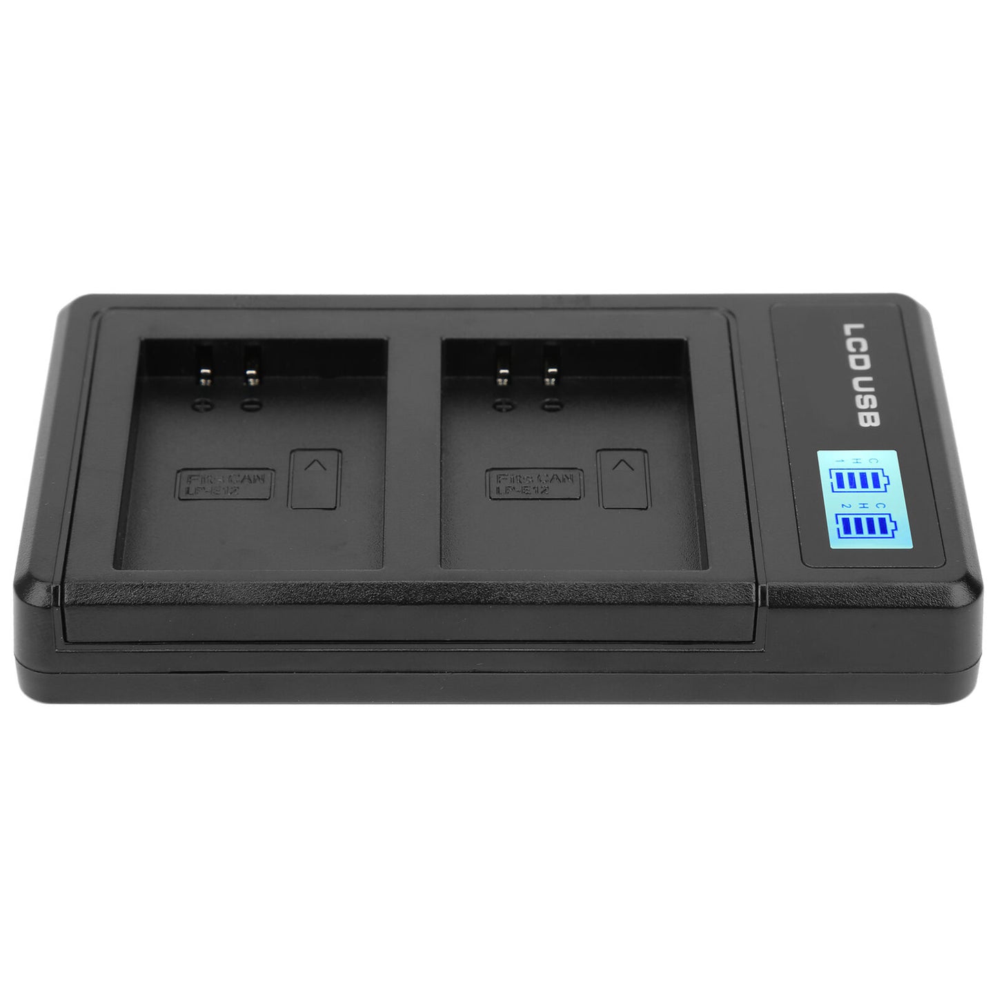 new Camera Dual Charger With LCD Display For LPE12 Battery USB Portable Charger koeek - KOEEK