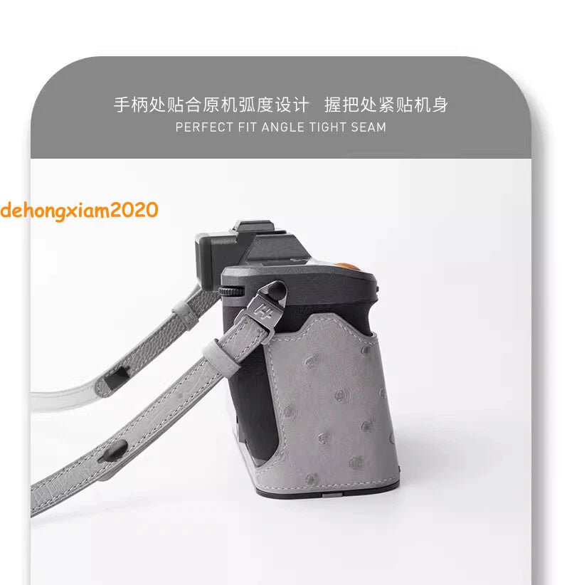 Handmade  Leather Half Case Cover Bag For Hasselblad x2d X2D Camera Gift 07FC0E-D4 - KOEEK