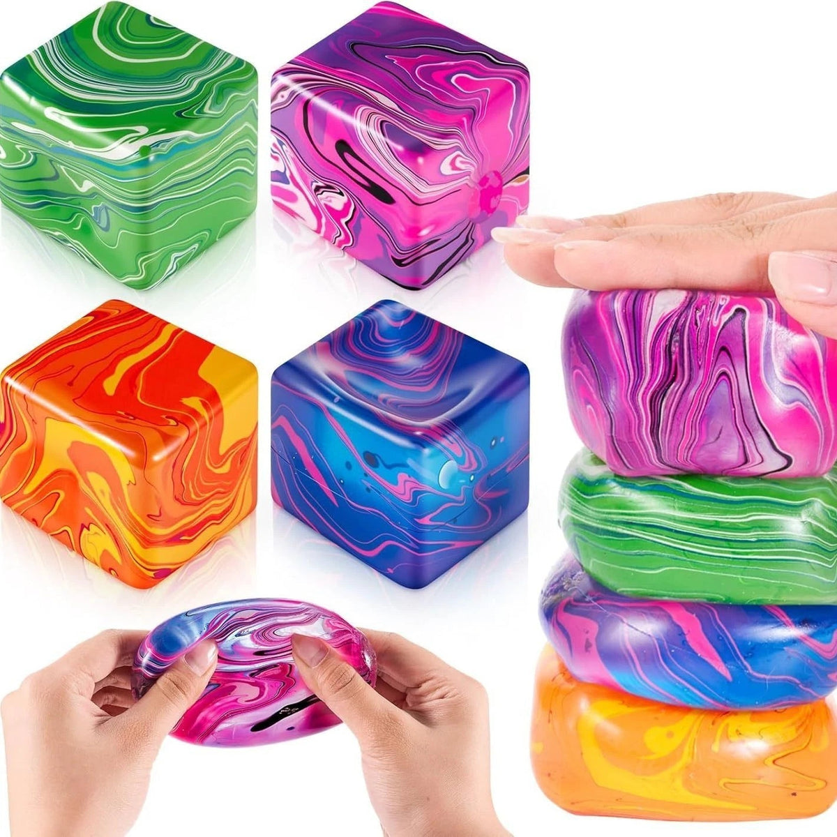 2PCS Soft Stress-Relieving Toys and Anxiety Ca by Hyperactivity Disorder！ 07FC0E-D4 - KOEEK