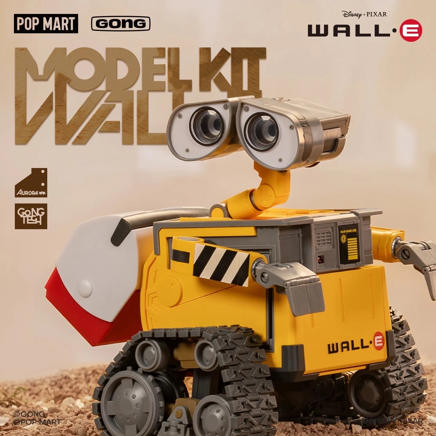 GONG WALL‑E Robot Model Kit Assembly Action Figure Gift Toy  Collectible GONG - KOEEK