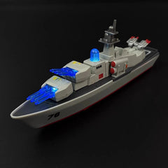 Diecast Warship Model Set Destroyer, Aircraft Carrier Submarine Military Vessel 07FC0E-D4 - KOEEK