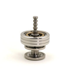 2 in 1 Spinning Top Spinner Creative Brass Ceramic Bead Super Precision EDC Toys 07FC0E-D4 - KOEEK