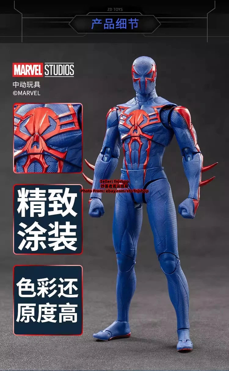 ZD Toys Spider-Man 2099 1/10 Collectible 7in Action Figure Boxed IN STOCK ZD_TOY - KOEEK