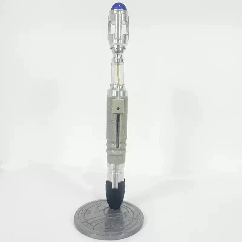 US! Doctor Who 10th Metal Sonic Screwdriver Scalable LED Prop Replica Xmas Gift 07FC0E-D4 - KOEEK