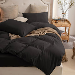 Knitted bedding set  cotton T-shirt fabric 07FC0E-D4 - KOEEK