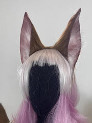 Azur Lane The Nine-Tailed Fox Fluffy Tail Ear Cosplay Prop Toy 07FC0E-D4 - KOEEK