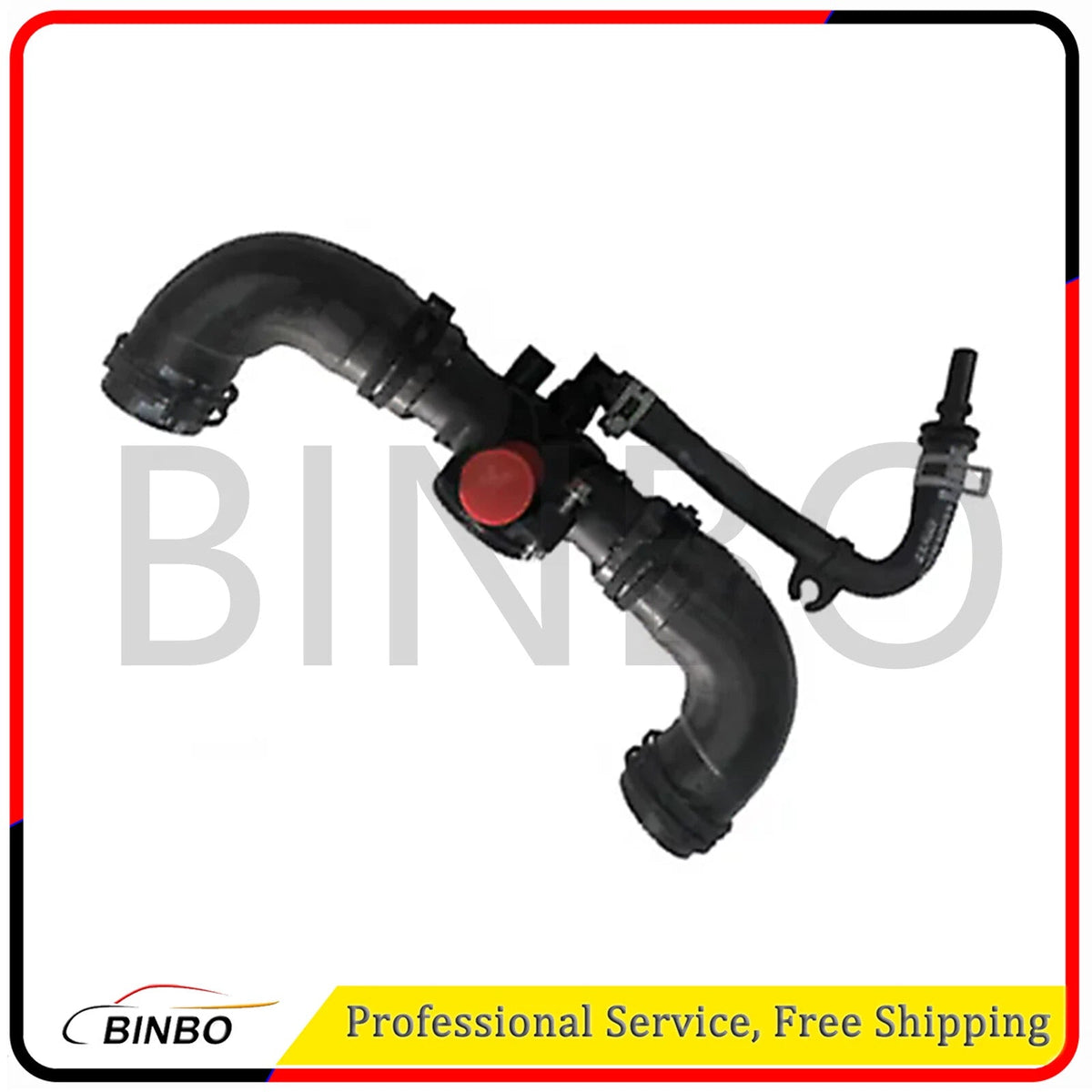 LR022690 Upper Water Outlet Connection Hose For Range Rover L322 TDV8 4.4L 07FC0E-D4 - KOEEK