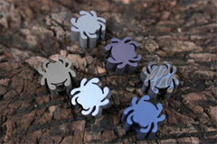 COOL Spider Shaped Lanyard Pendant EDC Knife Tool Beads Titanium Paracord Beads 07FC0E-D4 - KOEEK