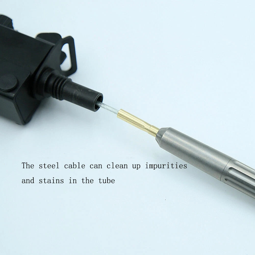 Solid Titanium Hook Screwdriver Bits Survival Outdoor Tactical Pocket EDC Tools 07FC0E-D4 - KOEEK