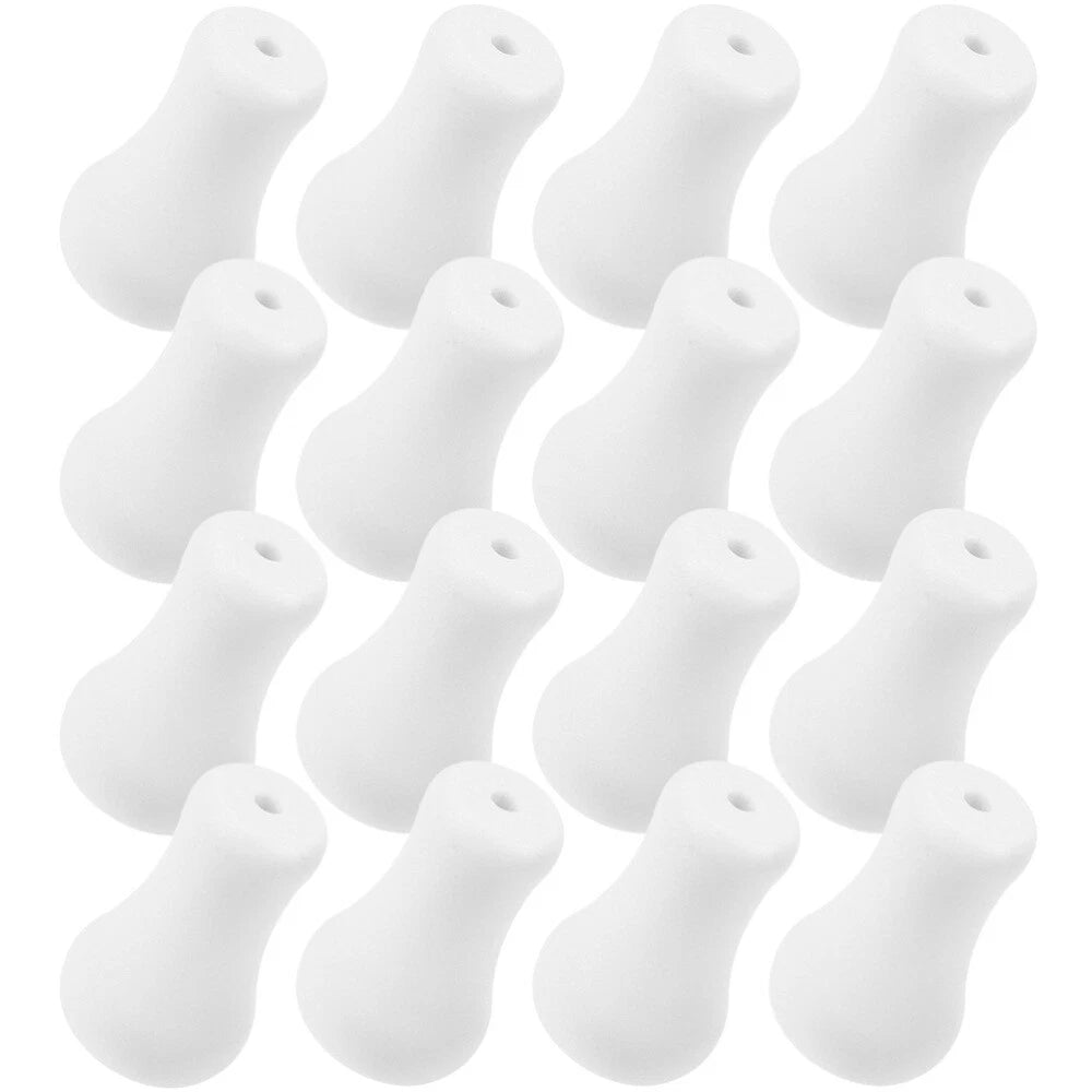 16pcs Blind Pull Cord Knobs Wood Cord Tassels Window Blinds Cord Tassels 07FC0E-D4 - KOEEK