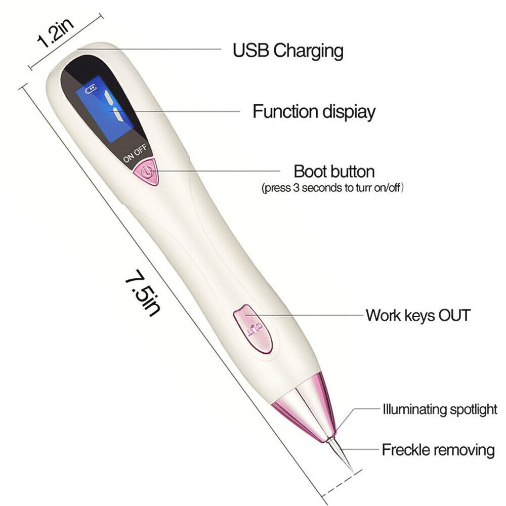 ny Electrico Laser Verrugas Quita Remover Pen Para Mezquinos Maquina Elimina Pecas