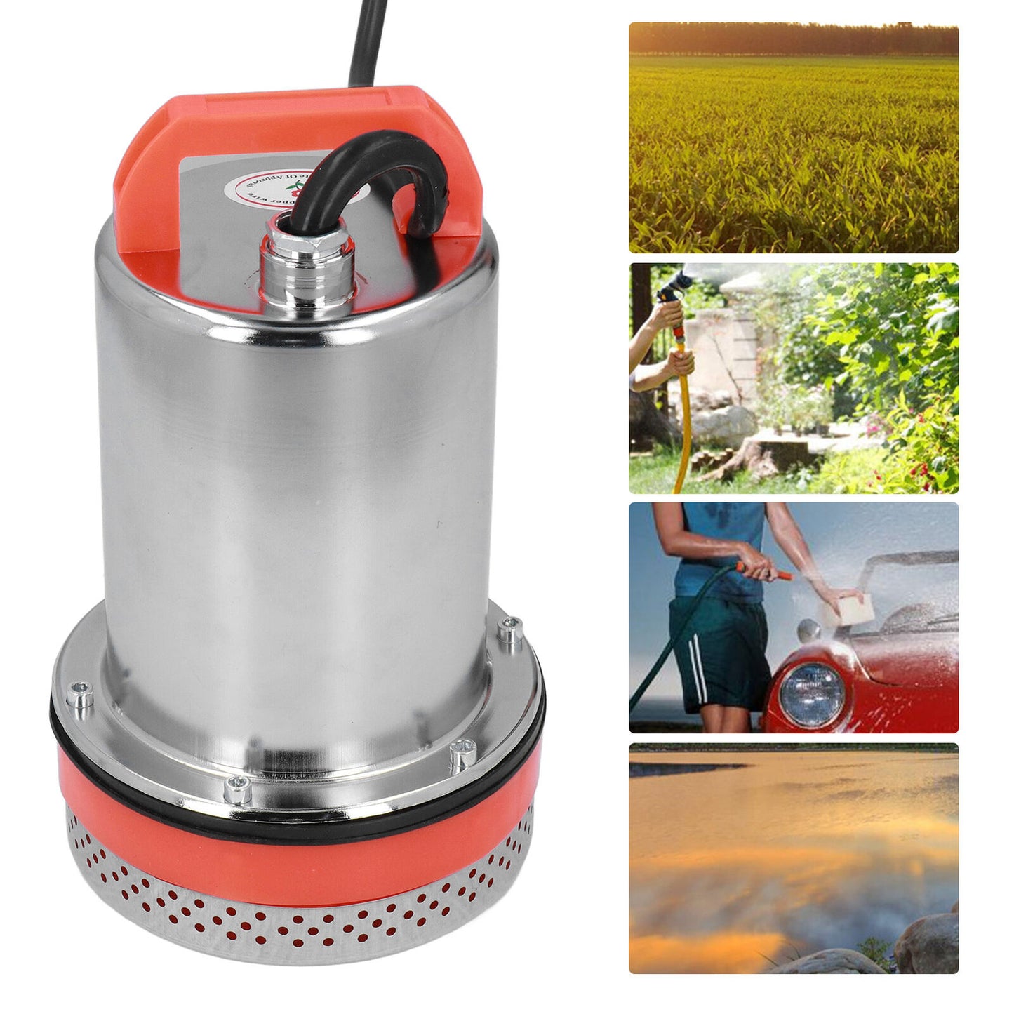 new DC Submersible Pump Stainless Steel Pump Fit For Farmland Irrigation koeek - KOEEK