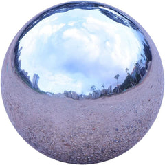 new Kesywale Gazing Balls for Garden, Home Outdoor Hollow Sphere 4 Inch, Silver KESYWALE - KOEEK