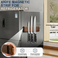 Magnetic Knife Holder for Wall, 10 Inch Powerful Magnetic Knife Holder 07FC0E-D4 - KOEEK