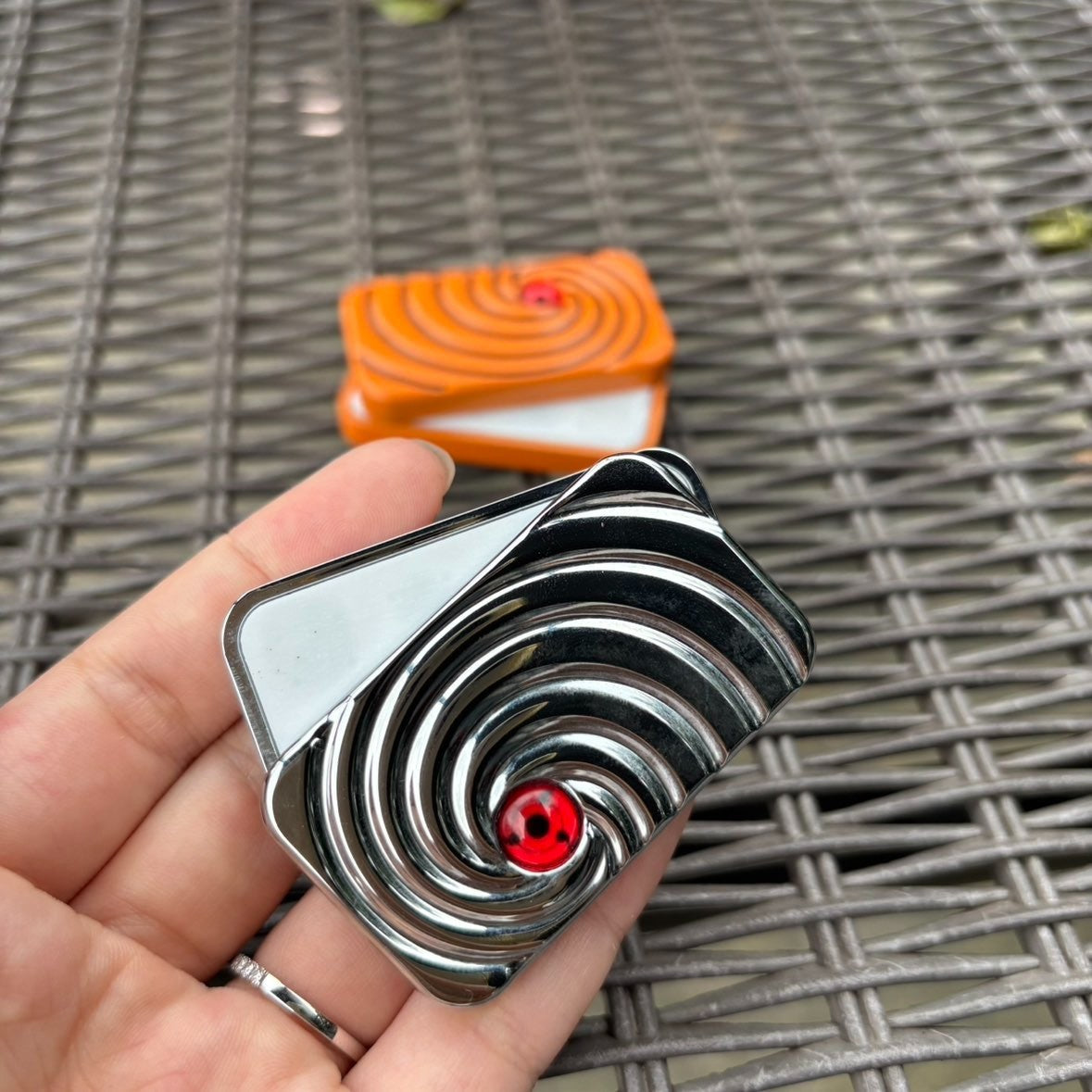 EDC Fidget Sliders Slider Metal Fidget Toys Stress Relief for Adults Magnetic 07FC0E-D4 - KOEEK