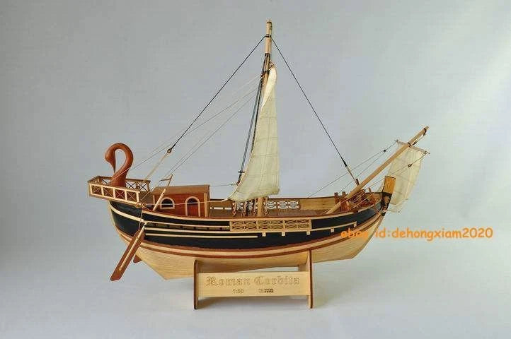 Roman Corbita 1/50 Scale 500mm Wooden Assemble Model ship kit 07FC0E-D4 - KOEEK