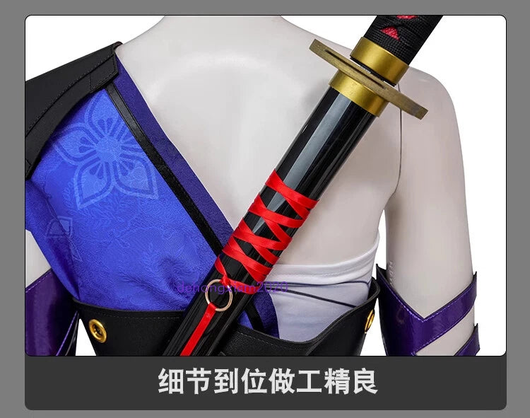 Game Marvel Rivals Psylocke Cosplay Costume Outfit Full Set Dress Suit Halloween 07FC0E-D4 - KOEEK