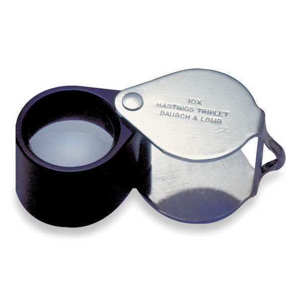 Bausch & Lomb Triplet Magnifier - 10x - Black