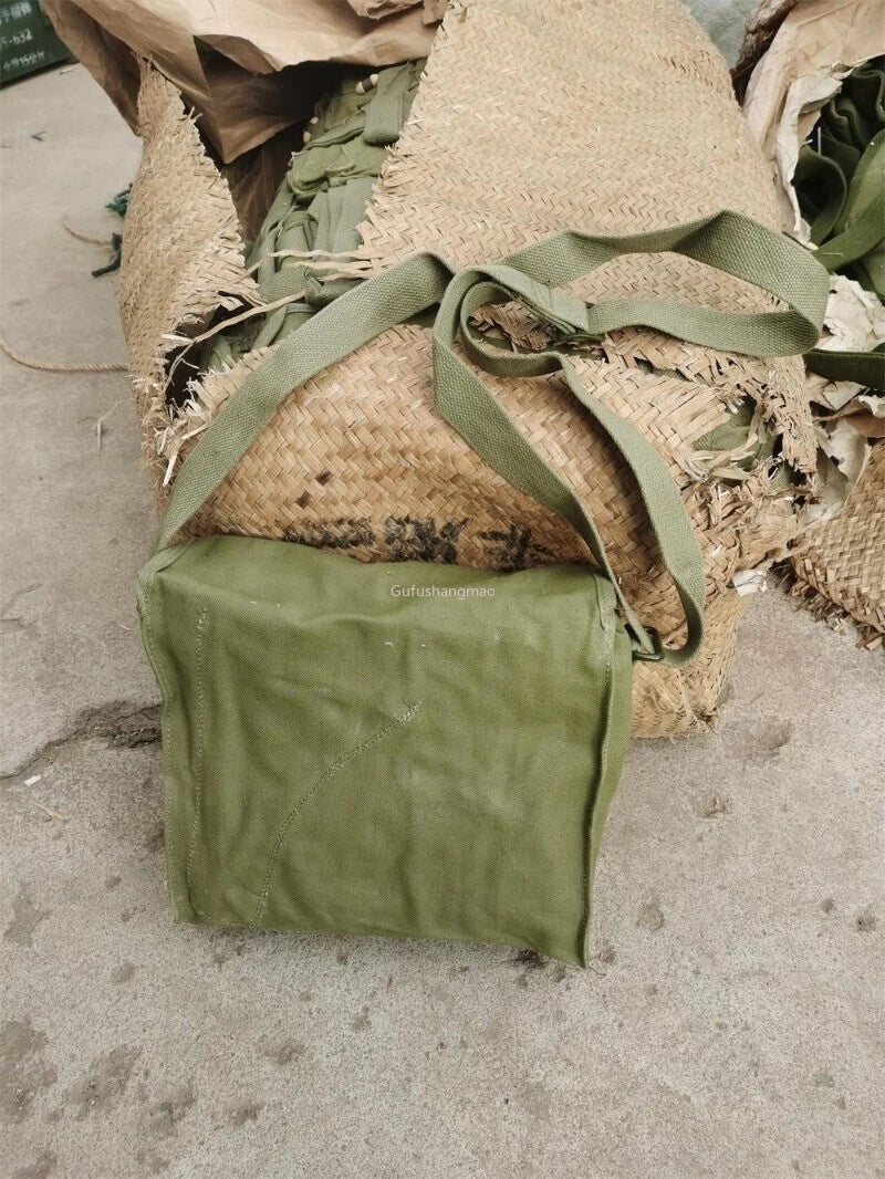 Surplus Chinese Army Military T67 Canvas Bag Pack Surplus Accessory Pouch 1980 07FC0E-D4 - KOEEK