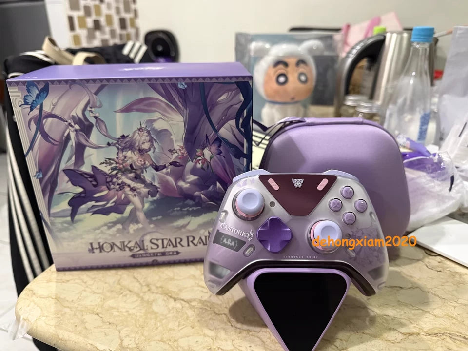Official Honkai: Star Rail Castorice Game Controller w/Box Gamepad Badge Gift 07FC0E-D4 - KOEEK