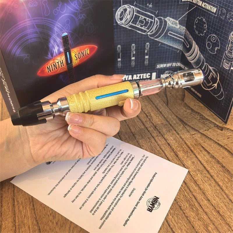 In US! 9th NAWYA Doctor Who Metal Sonic Screwdriver Replica LED Light Prop Gift 07FC0E-D4 - KOEEK