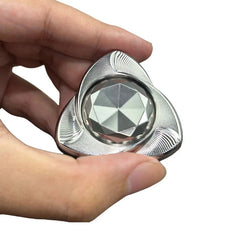 EDC Stylish Stainless Steel Hand Spinner Fidget Spinner Stress Relief Fidget Toy 07FC0E-D4 - KOEEK