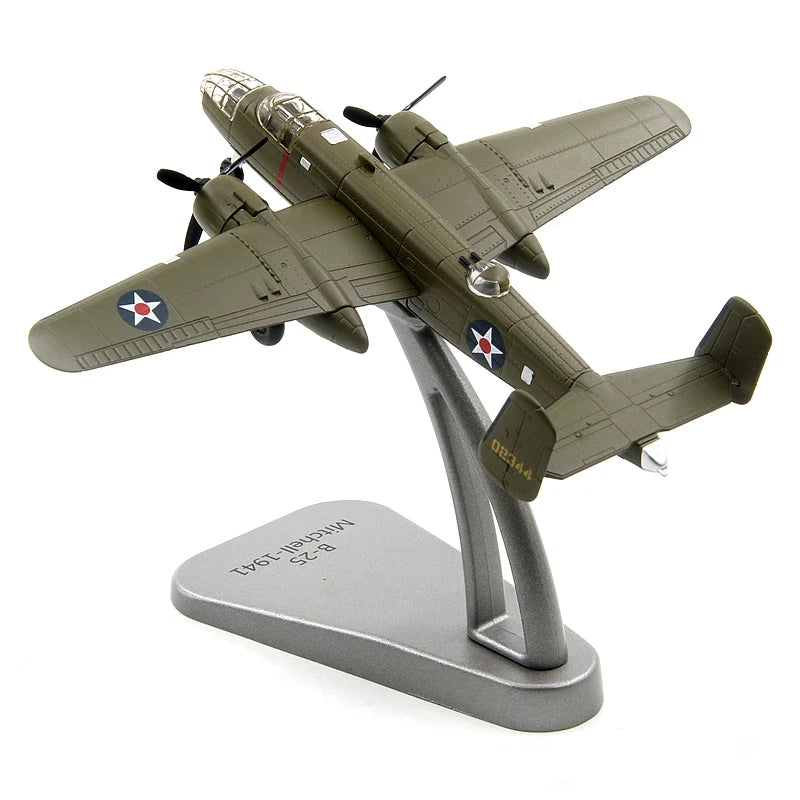 AF1 1/144 US B-25 Mitchell Bomber Diecast Finished Model 07FC0E-D4 - KOEEK