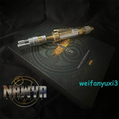 Doctor Who Master Metal Sonic Screwdriver Replica LED Prop Scalable Hand Lamp 07FC0E-D4 - KOEEK