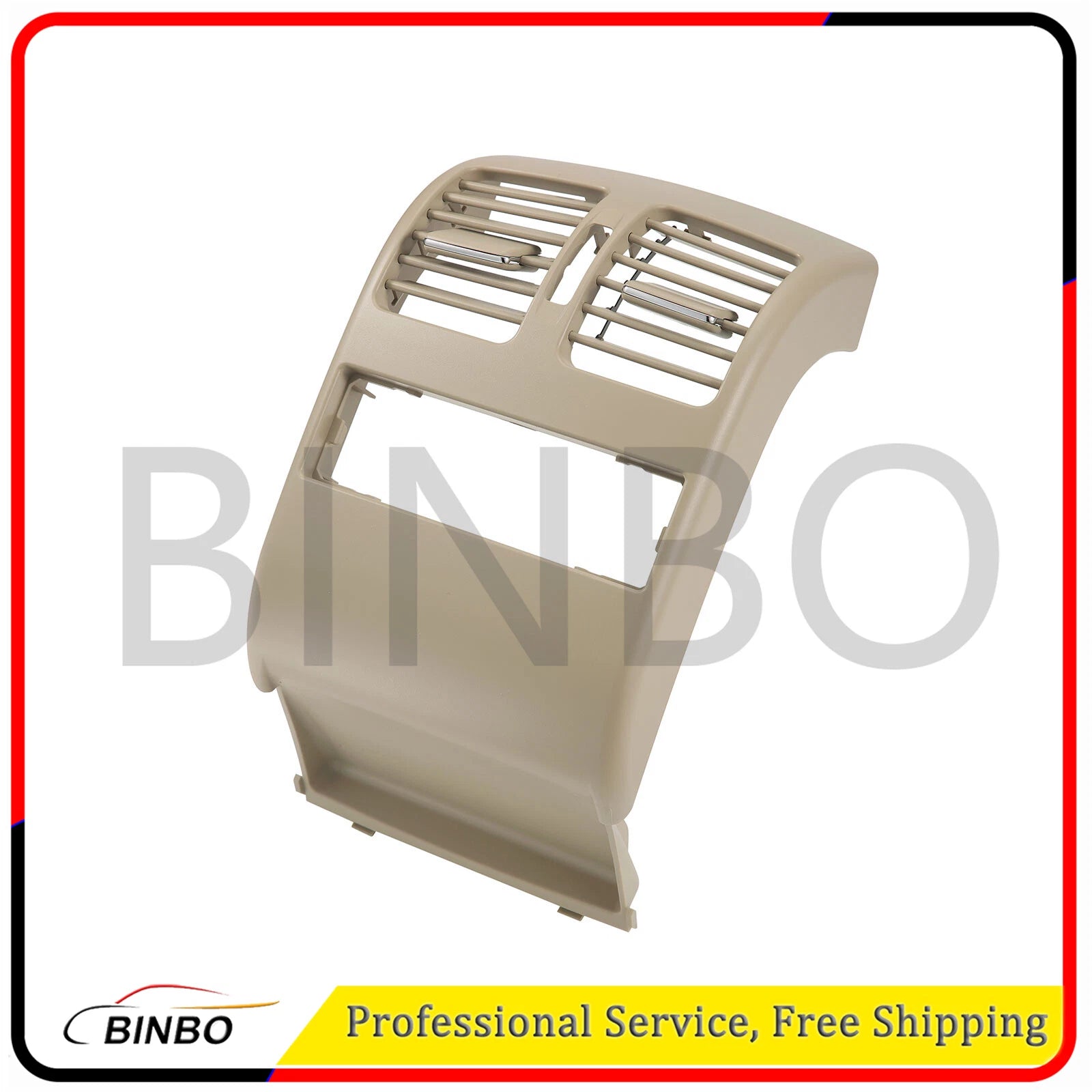 2048304654 For Mercedes Benz X204 GLK Class Beige Grille Center Console Rear 07FC0E-D4 - KOEEK