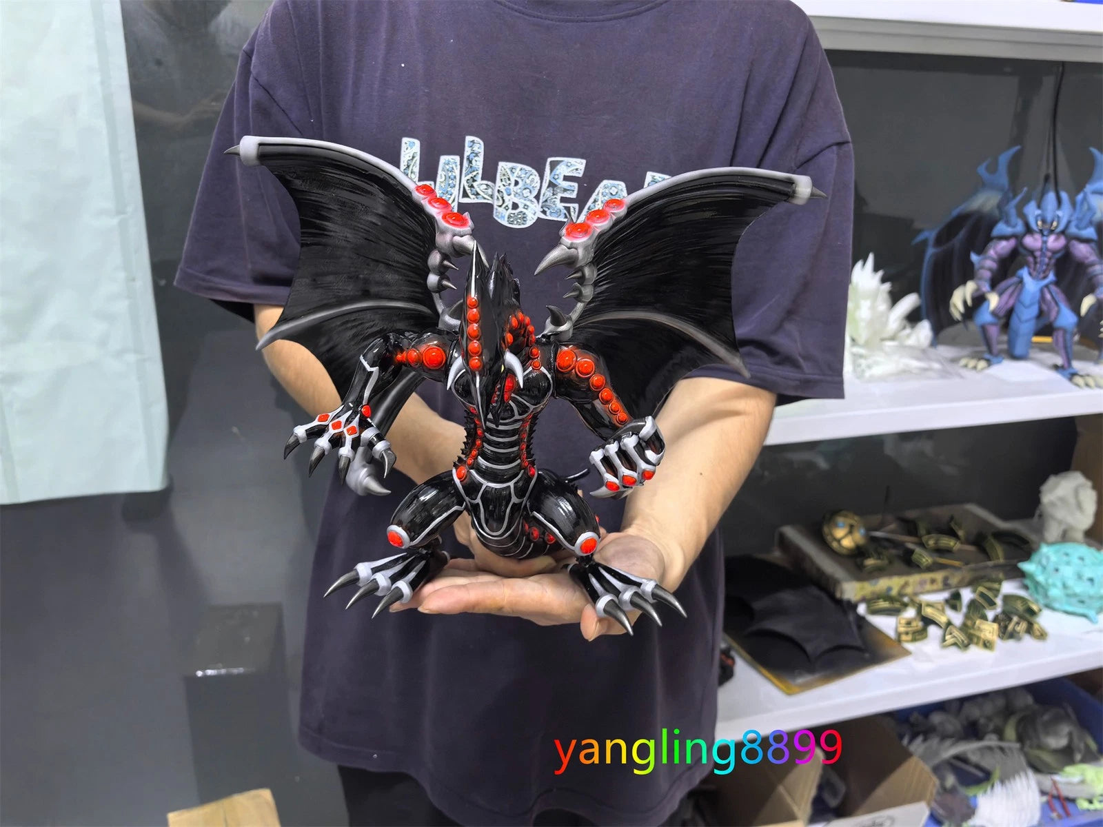 YU-GI-OH! Gandora the Dragon of Destruction Figure Resin Model Statue Toy 25cm 07FC0E-D4 - KOEEK