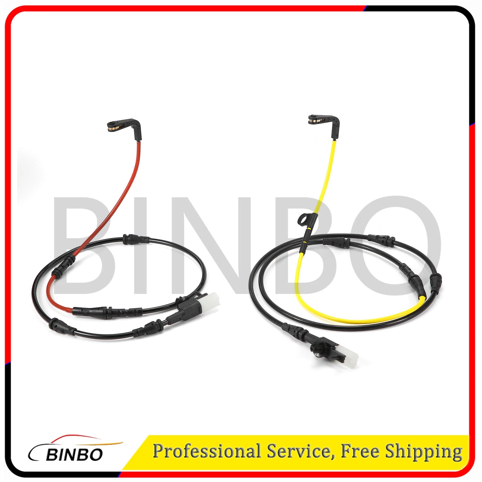 2x Front & Rear Disc Brake Pad Wear Sensor for Land Rover Range Rover 2014-2016 07FC0E-D4 - KOEEK