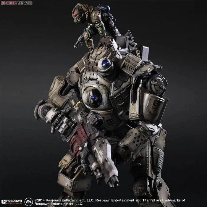 PLAY ARTS KAI Titanfall Atlas Articulated Action Figure 10" Model Game Toy Doll 07FC0E-D4 - KOEEK