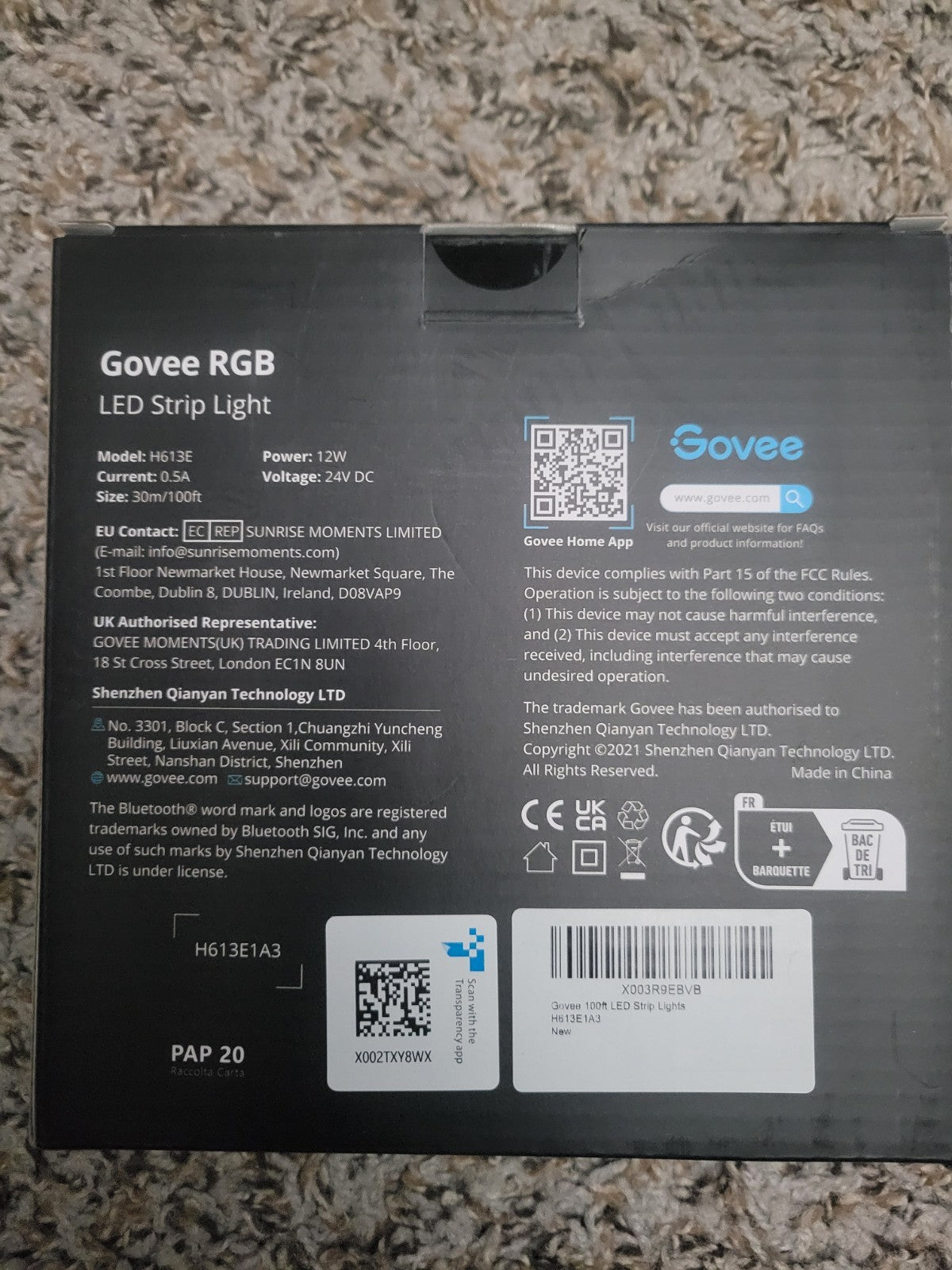 Govee 100ft LED Strip Lights, Bluetooth RGB LED Lights with App Control ✅ GOVEE - KOEEK