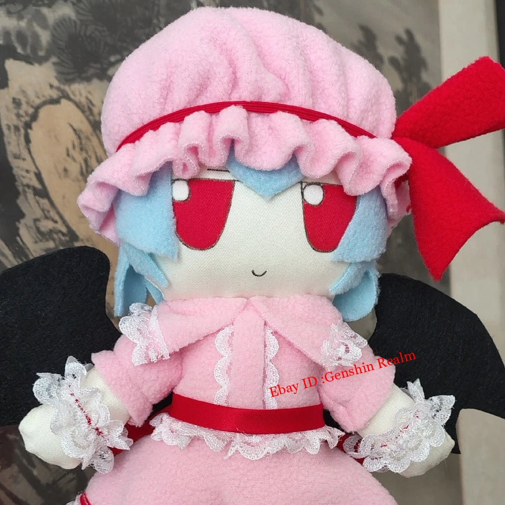 Anime Touhou Project Figure Series Remilia Scarlet Stand Plush Doll Toy Gift 07FC0E-D4 - KOEEK