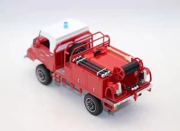 1/43 Alloy SIMCA Unic Fire Truck Model Vintage Fire Engine Collectible Desktop 07FC0E-D4 - KOEEK