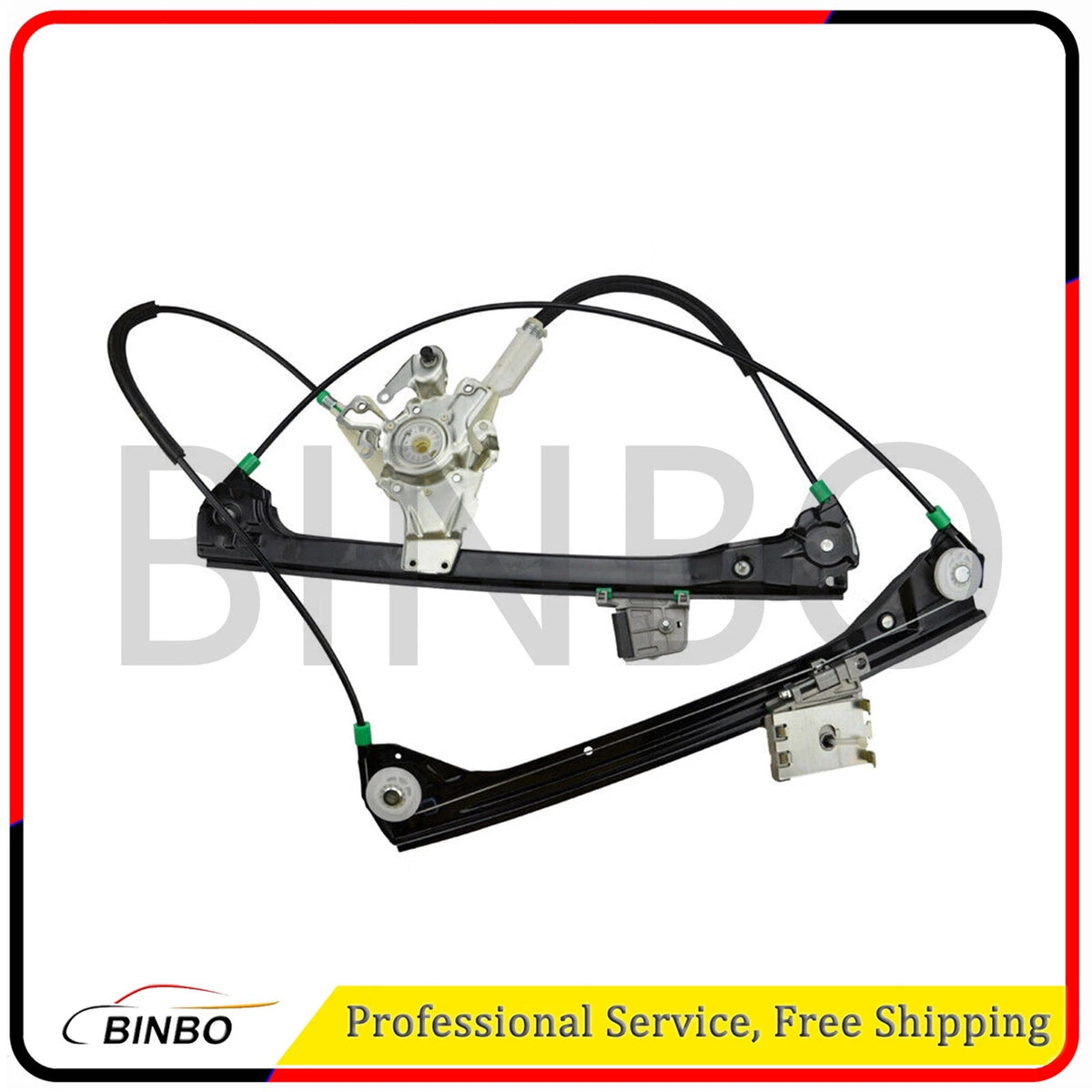 Front Right Window Regulator Fit for BMW E46 323Ci 325Ci 328Ci 330Ci Coupe 07FC0E-D4 - KOEEK