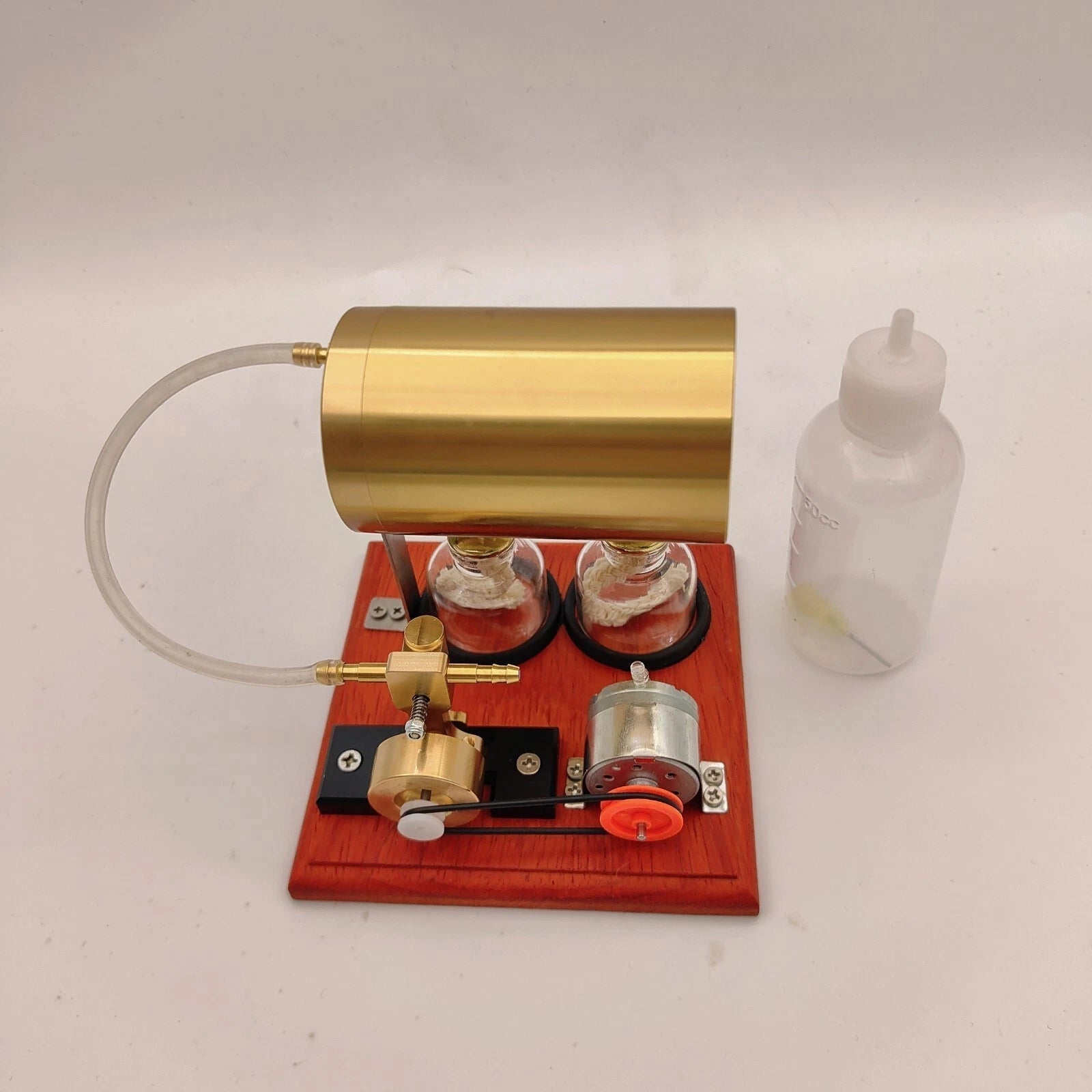 Store Offer: Mini Steam Generator Kit with Boiler, Swing Engine, LED Light 07FC0E-D4 - KOEEK