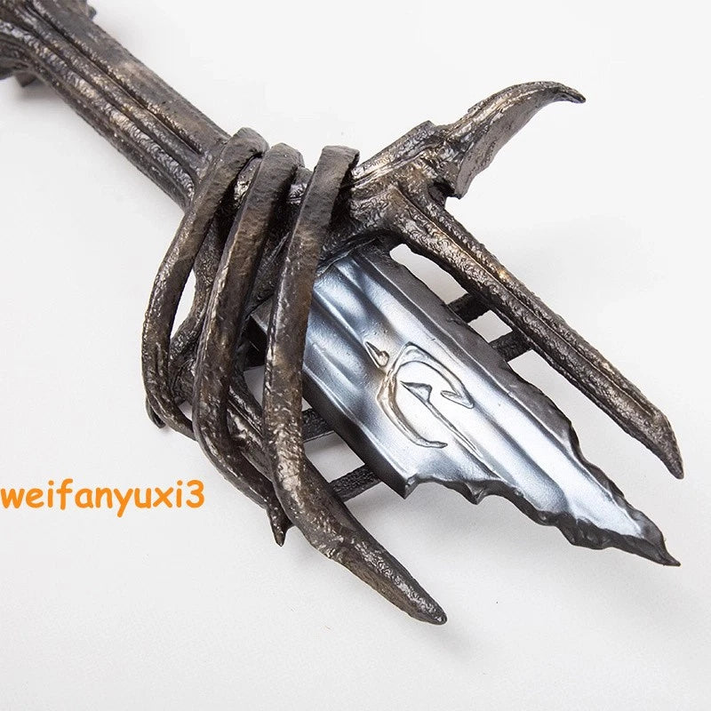 1/1 Lord Of The Rings Sauron's Broken Sword Metal Model Ornament Replica Props 07FC0E-D4 - KOEEK