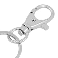 Waist Hanging Type Lobster Clasp Metal Key Ring Chain 07FC0E-D4 - KOEEK
