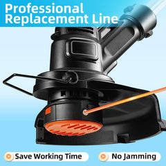 new Weed Eater String, Eventronic 095 Trimmer Line of 295FT .095", Orange EVENTRONIC - KOEEK