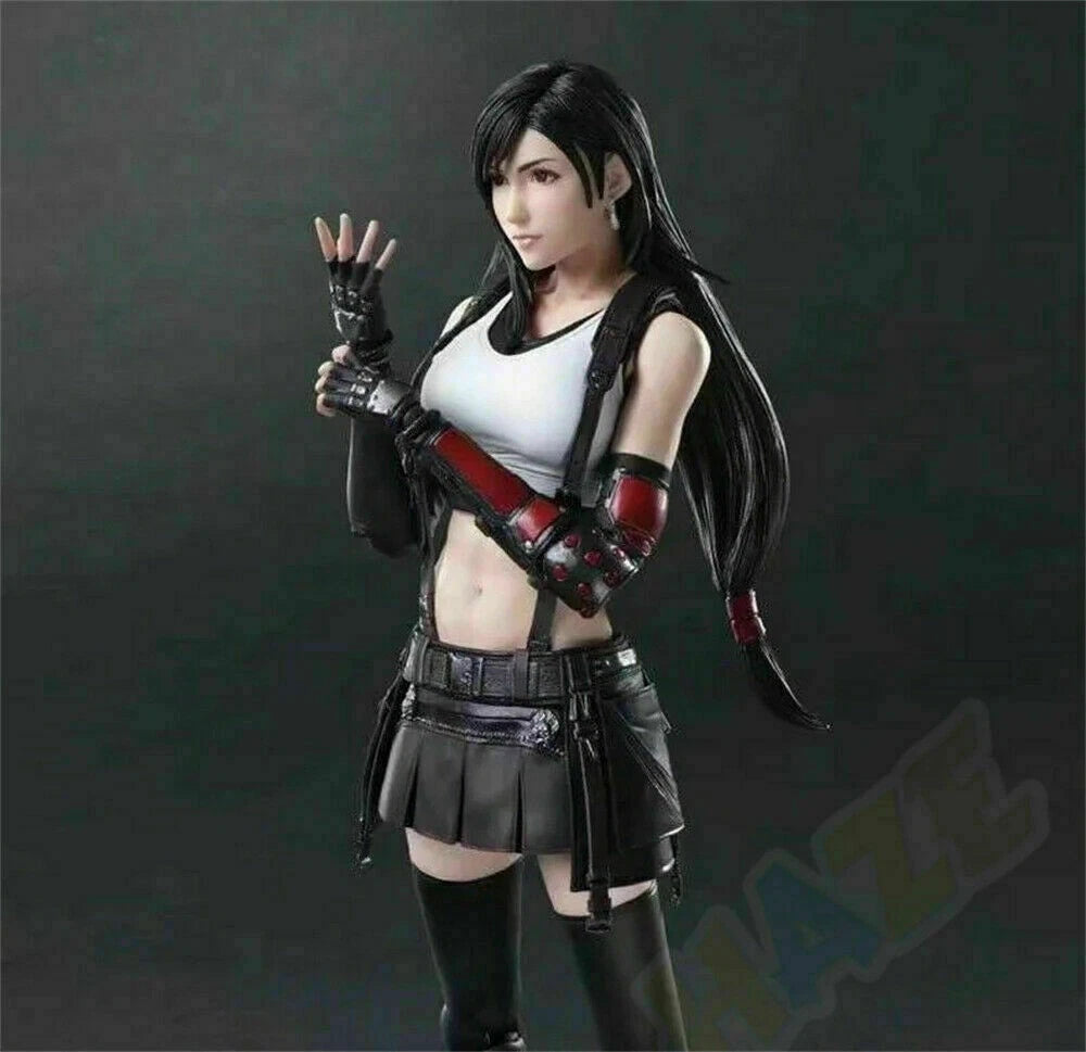 10" Play Arts Kai Tifa Lockhart Final Fantasy VII  Action Figure Collection 07FC0E-D4 - KOEEK