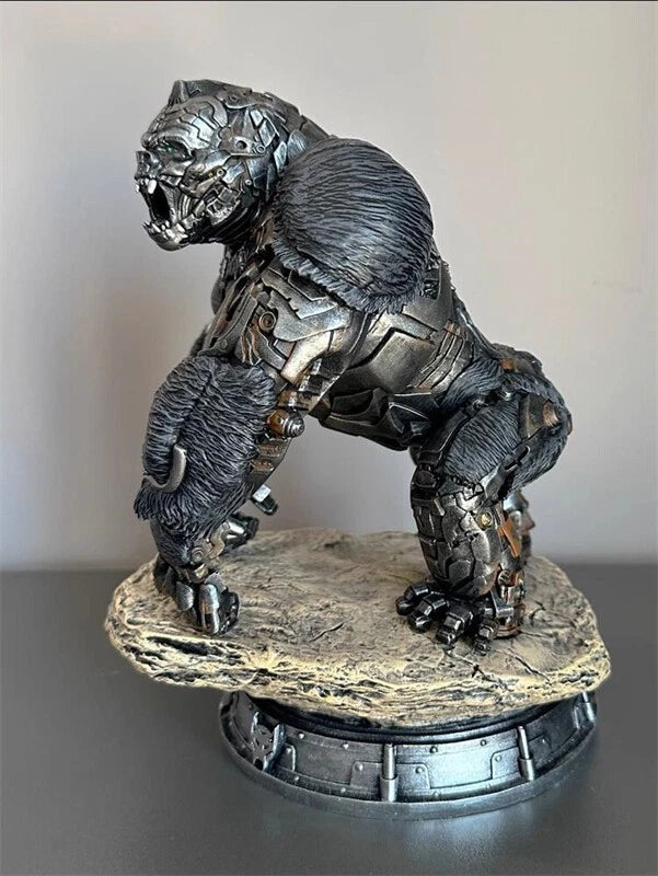 Optimus Primal Battle Version Statue With Two Heads Marvel Painted Model Stock 07FC0E-D4 - KOEEK