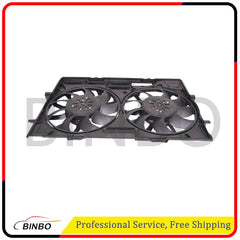 Radiator Cooling Fans 4H0959455AE 4H0121207B Fit For Audi RS5 13 14 15 4.2L 07FC0E-D4 - KOEEK