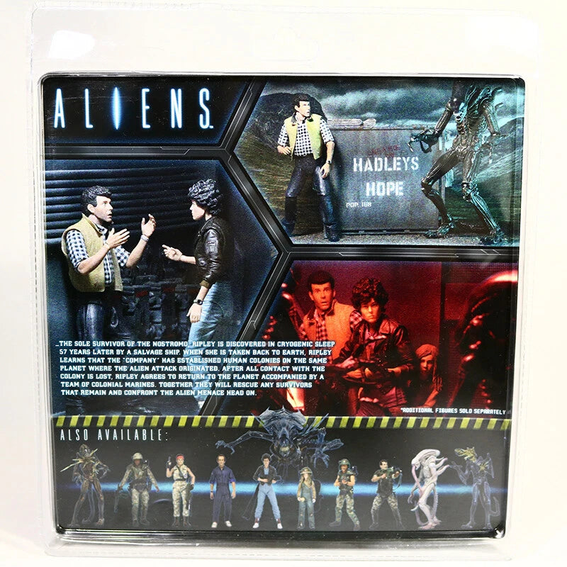 NECA Alien Hadleys Hope Carter J.Burke Xenomorph Warrior 2 Pack 7" Action Figure NECA - KOEEK