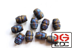 Begleri Knucklebone Fidget Toy Finger Skill Exercise Paracord Stress Worry Bead 07FC0E-D4 - KOEEK
