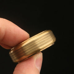 Zen Buddha Fidget Spinner Adult Metal Fidget EDC Toys ADHD Hand Spinner Men gift 07FC0E-D4 - KOEEK