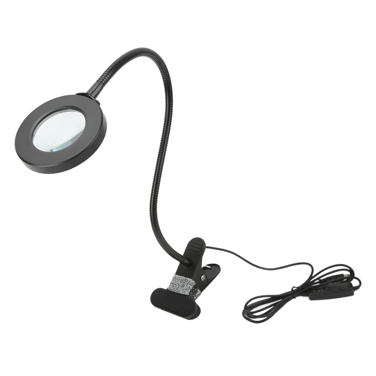 new Magnifying Lamp LED Light 3X Gooseneck With USB-Cable Adjustable Brightness koeek - KOEEK