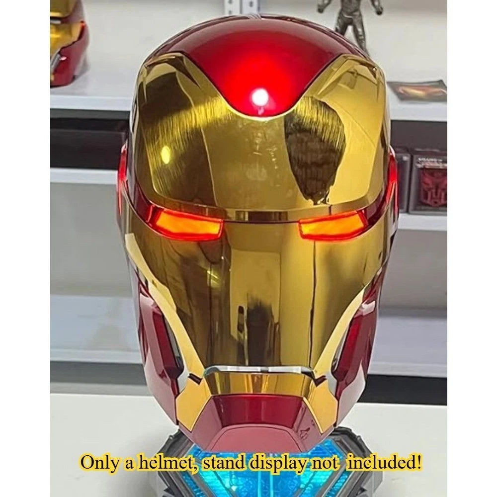 US! 1:1 Wearable Friday Iron Man Mk50 Helmet COS Remote Touch Voice Control Gift 07FC0E-D4 - KOEEK