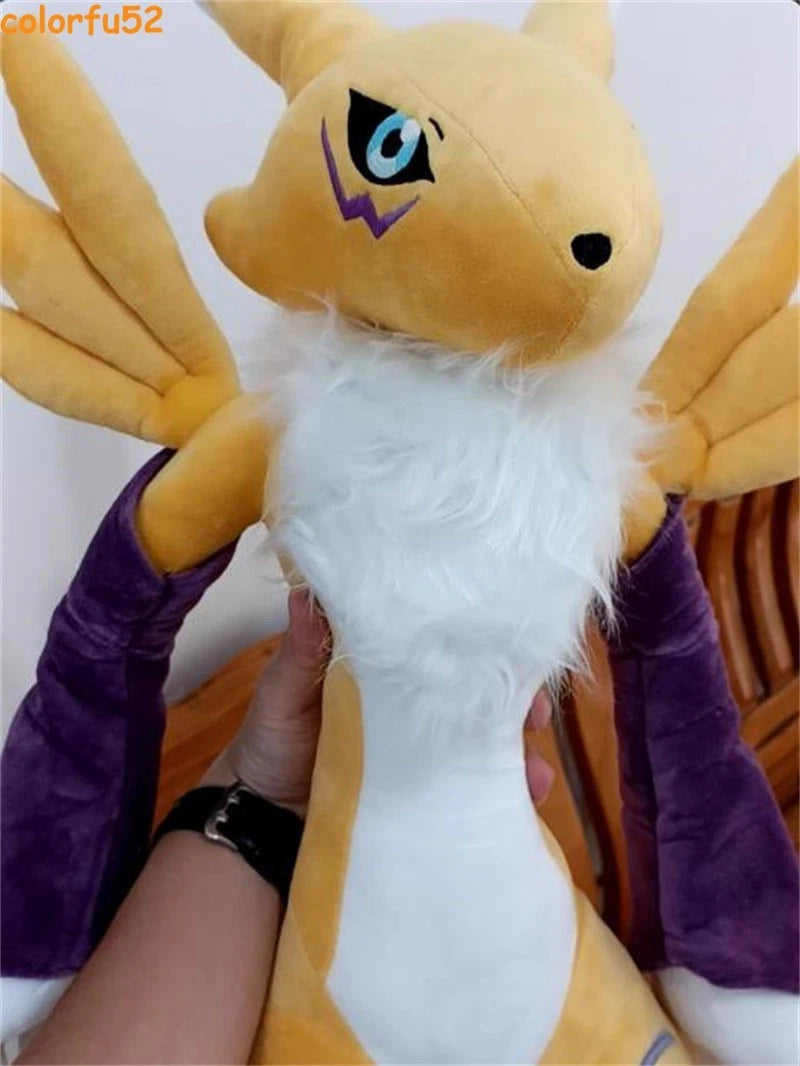 31" Digimon Renamon Plush Doll Stuffed Toy Digital Monster Cosplay Pillow Gift 07FC0E-D4 - KOEEK