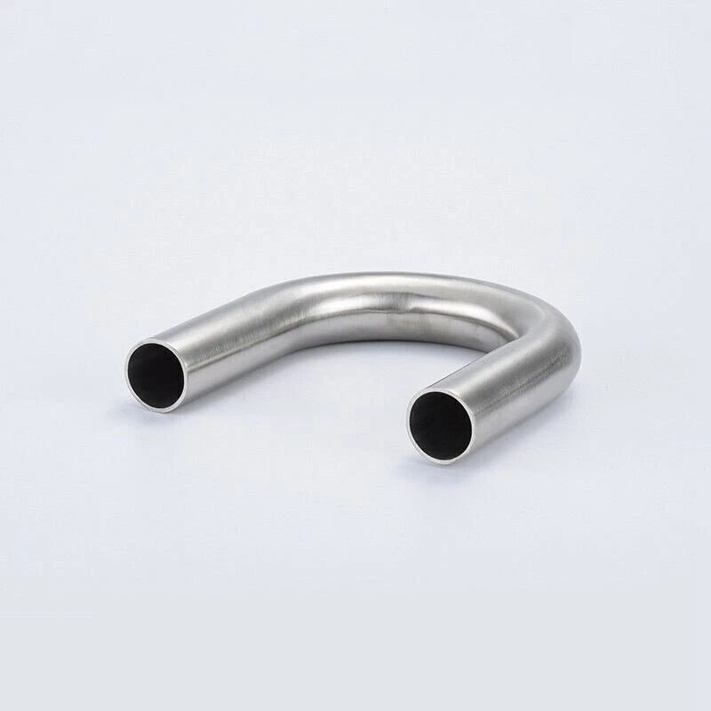 1PC 180 Degree Elbow U-Bend Exhaust Pipe 180° Tube Polished 304 Stainless Steel 07FC0E-D4 - KOEEK